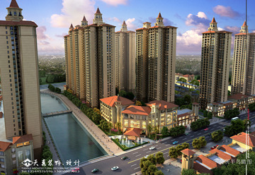 清遠商住樓效果圖